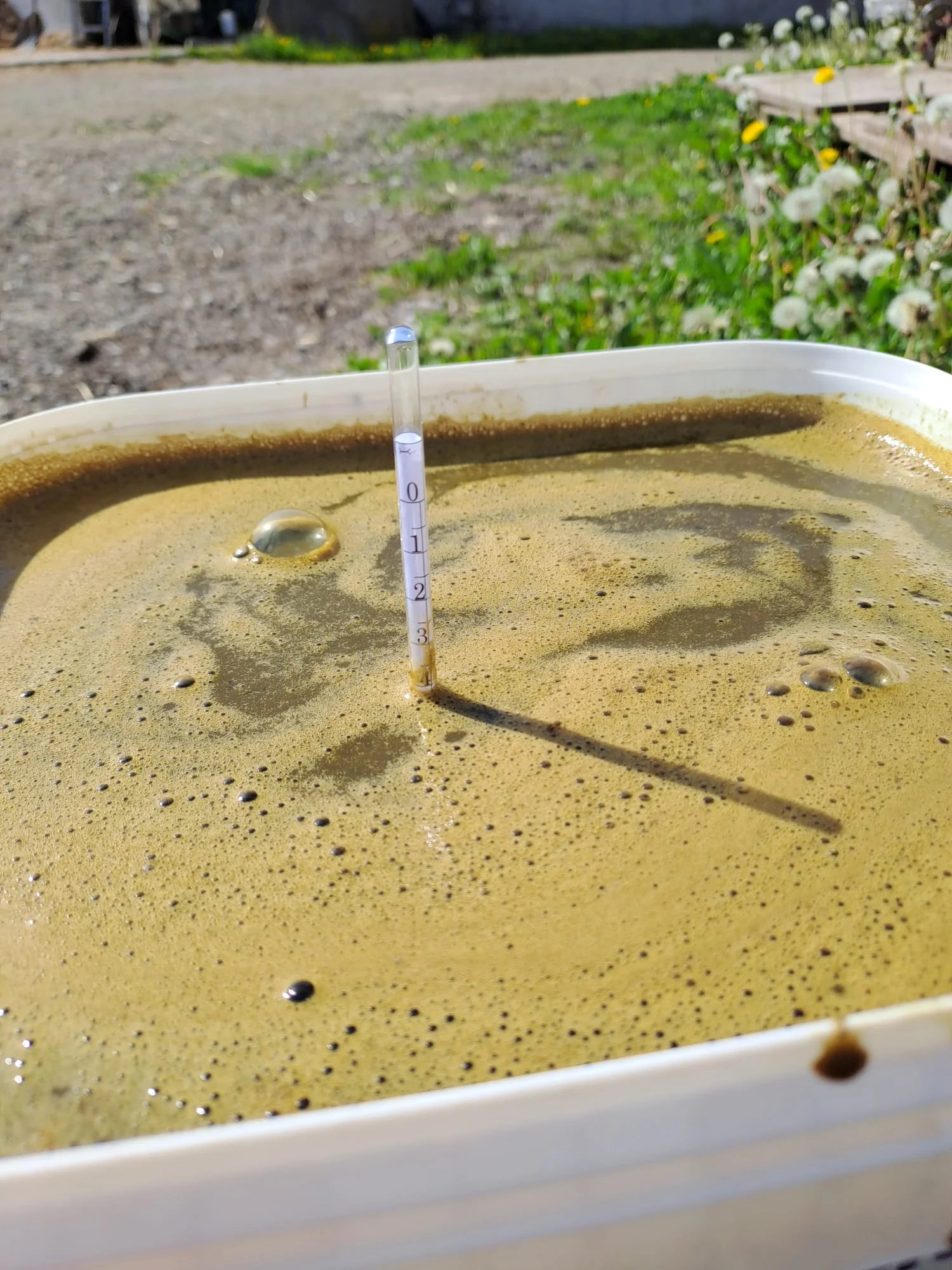 Gülle-Hydrometer misst den TS-Gehalt direkt in der Gülle
